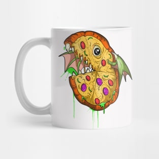 Scary Fish Toppings Pizza Mug